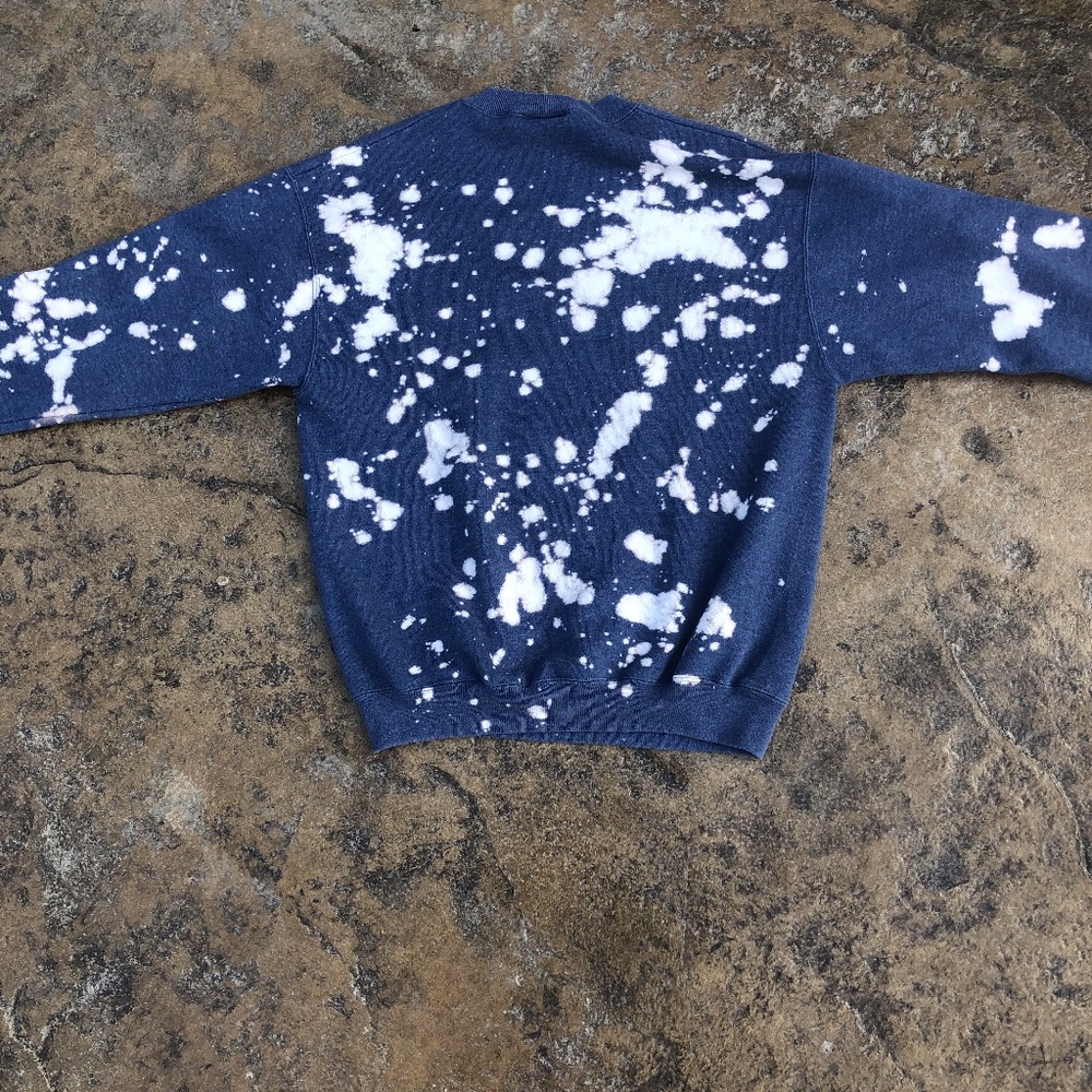 bleached crewneck